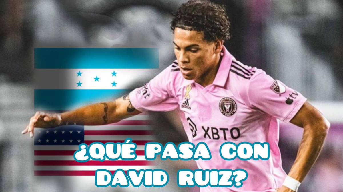 🇭🇳🇺🇸 Toda mi información sobre el tema David Ruiz. La última hora sobre el caso del mediocampista del #InterMiamiCF . ¿Le dijo que no a la H y prefiere a Estados Unidos?

Junto a: <a href="/Kimberly_MB27/">Kimberly Molina</a>

👉 youtu.be/zTyPu1RerF8