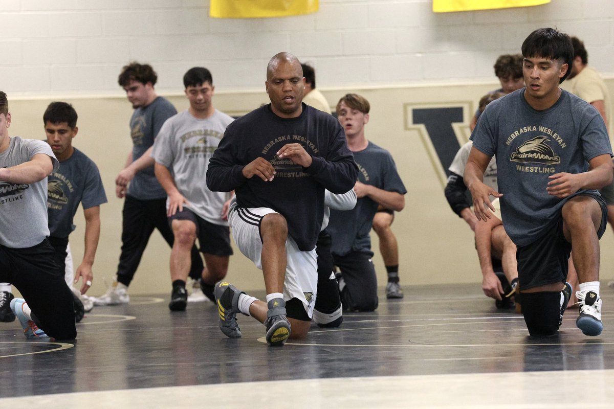 NWUSports's tweet photo. First piece of the puzzle…🧩🐺

Instant 📸 from tonight’s first wrestling practice of the season 🤼‍♂️ #YipYip #PWolfNation https://t.co/io28Bq04UH