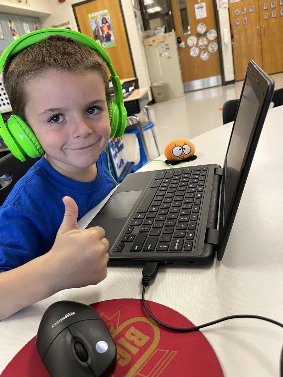 We love when Confidence Spot pays us a visit during iReady time! He reminds Ss “when things get hard, you’ve got this” ☺️ #OakFlatProud #BSSDProud