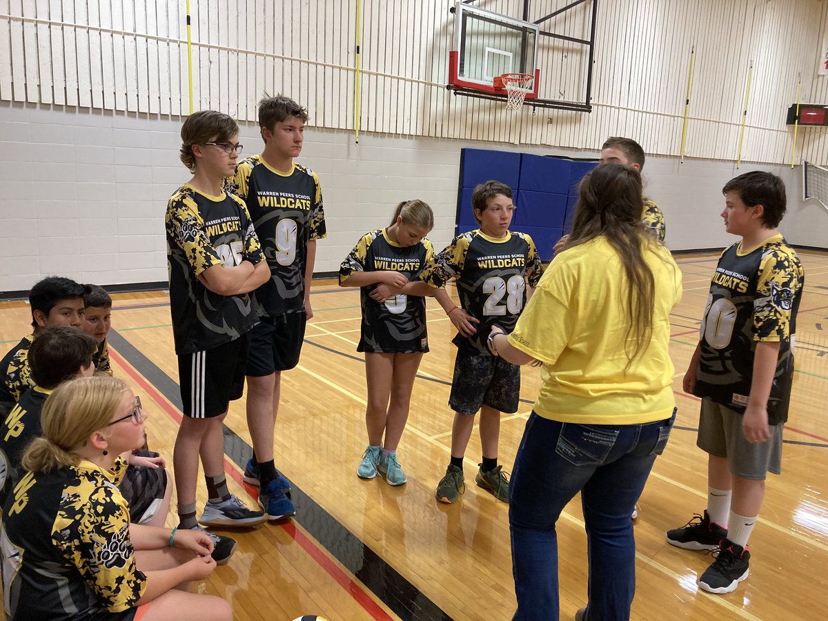 First Volleyball game of the season for WPS. Go Wildcats!