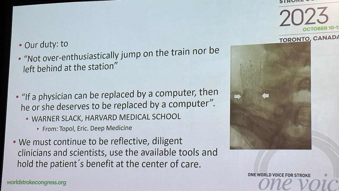 juankalleja's tweet image. Stroke en inteligencia artificial #WSC2023