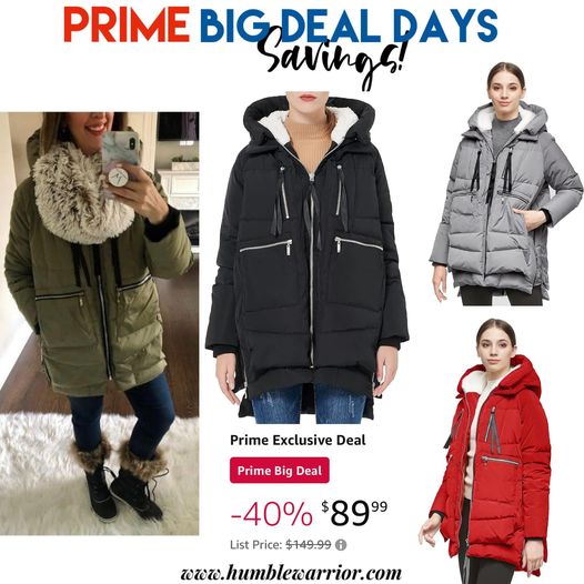 🔥🔥🔥Amazon’s Prime Big Deal of the Day!
‼️‼️ It’s here!! THE winter coat from OROLAY has a huge savings in great color options! This cult classic continues to be an Amazon favorite year after year! It’s regularly $150 - and that’s IF you can find it in stock. RUN for this