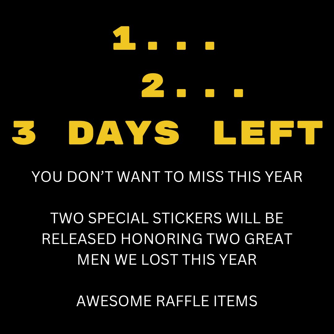 Gold_Dot_1968's tweet image. 1, 2, 3 DAYS LEFT!!!