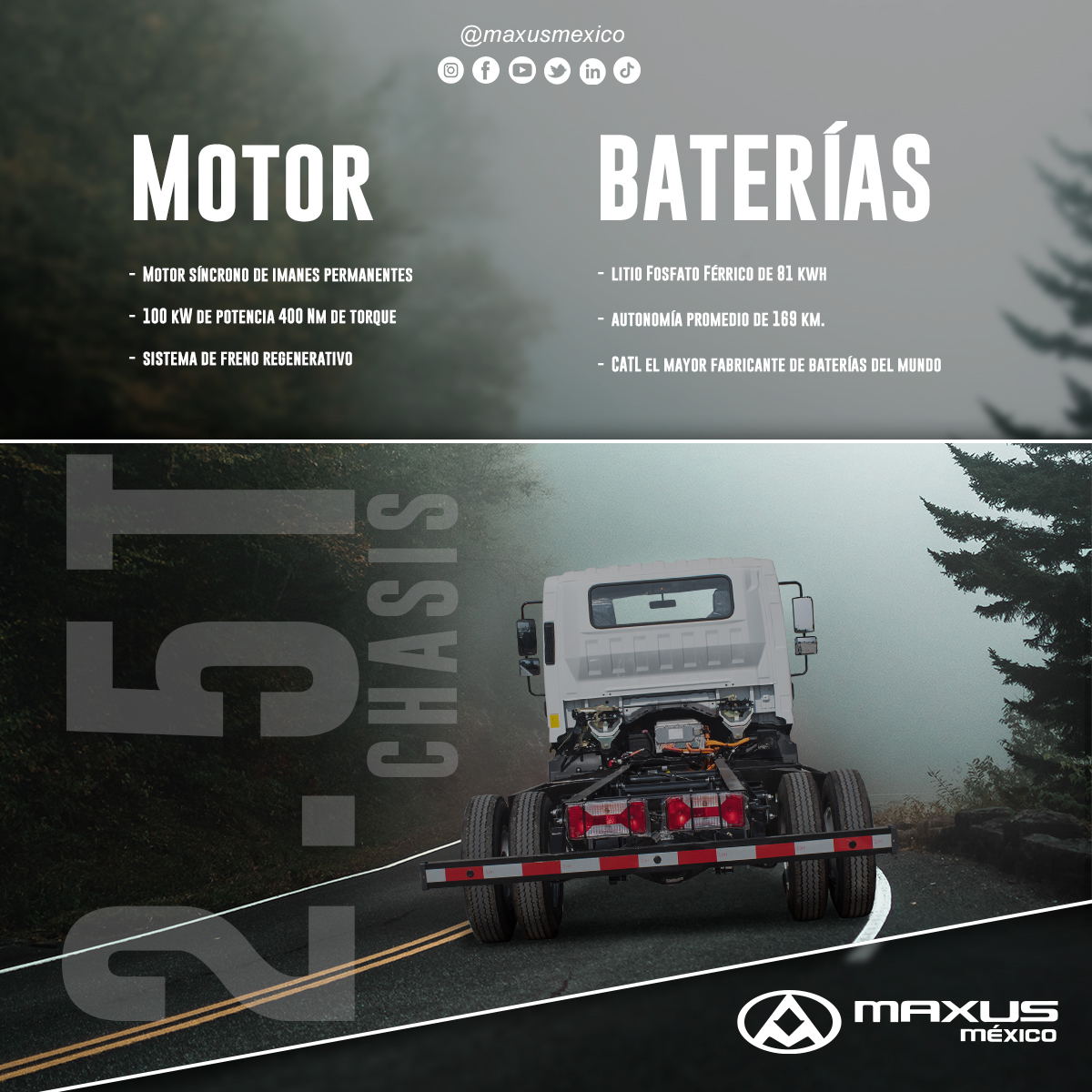 MexicoMaxus's tweet image. Confiabilidad, Seguridad y Confort lo encuentras en nuestras unidades #Maxus

🔴AT EV 2.5T CHASIS

Consulta nuestro inventario en:
maxusmexico.mx

#camiones  #transporte #carretera #volvo #financiamiento #trucks #CDMX #Edomex #CDMX #Garantia #vehiculoselectricos