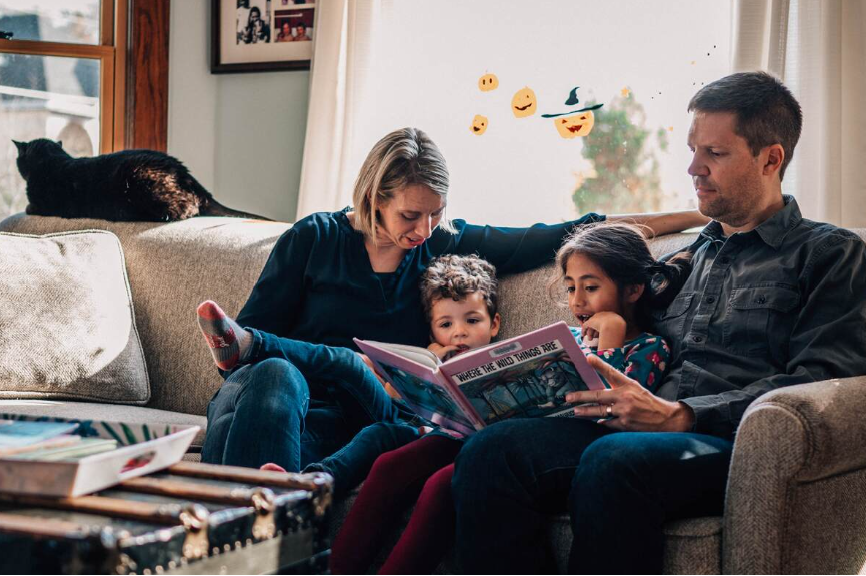 Thanks to partners like <a href="/ftportfolios/">First Trust</a> who sponsor our Reading Program, service members can record themselves reading a book to their child, keeping them connected. brnw.ch/21wDoy1