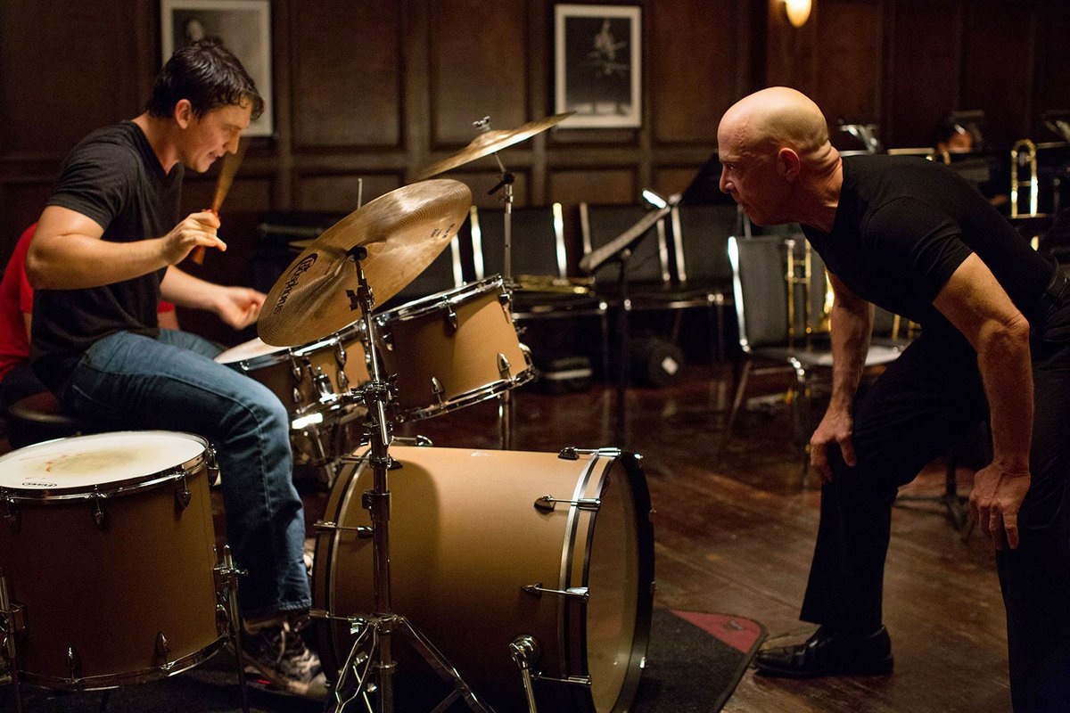 Whiplash, written and directed by Damien Chazelle and starring Miles Teller, J. K. Simmons, Paul Reiser, Melissa Benoist, Austin Stowell, Nate Lang, Chris Mulkey, Damon Gupton, Suanne Spoke, Jayson Blair, Charlie Ian and Henry G. Sanders, was released on this day in 2014 (USA) 🎬