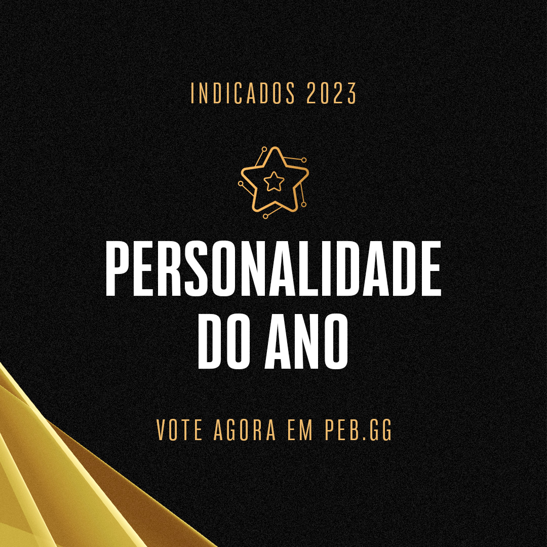 premioesportsbr's tweet photo. No PeB você ajuda a escolher a estrela dos eSports 2023! Corra em https://t.co/7cH7UnrYfM e vote muuuito nas personalidades que, para você, não podem ficar de fora da maior noite dos eSports brasileiros!
#PeB23 #PersonalidadeDoAno https://t.co/n87XhP2Wry