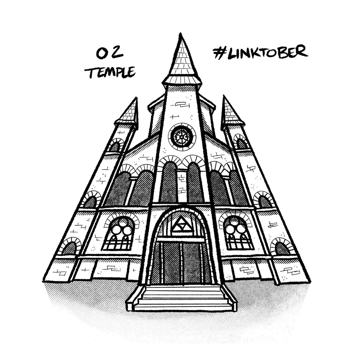 whosthemann's tweet photo. #linktober #linktober2023 https://t.co/jHSVrks68f