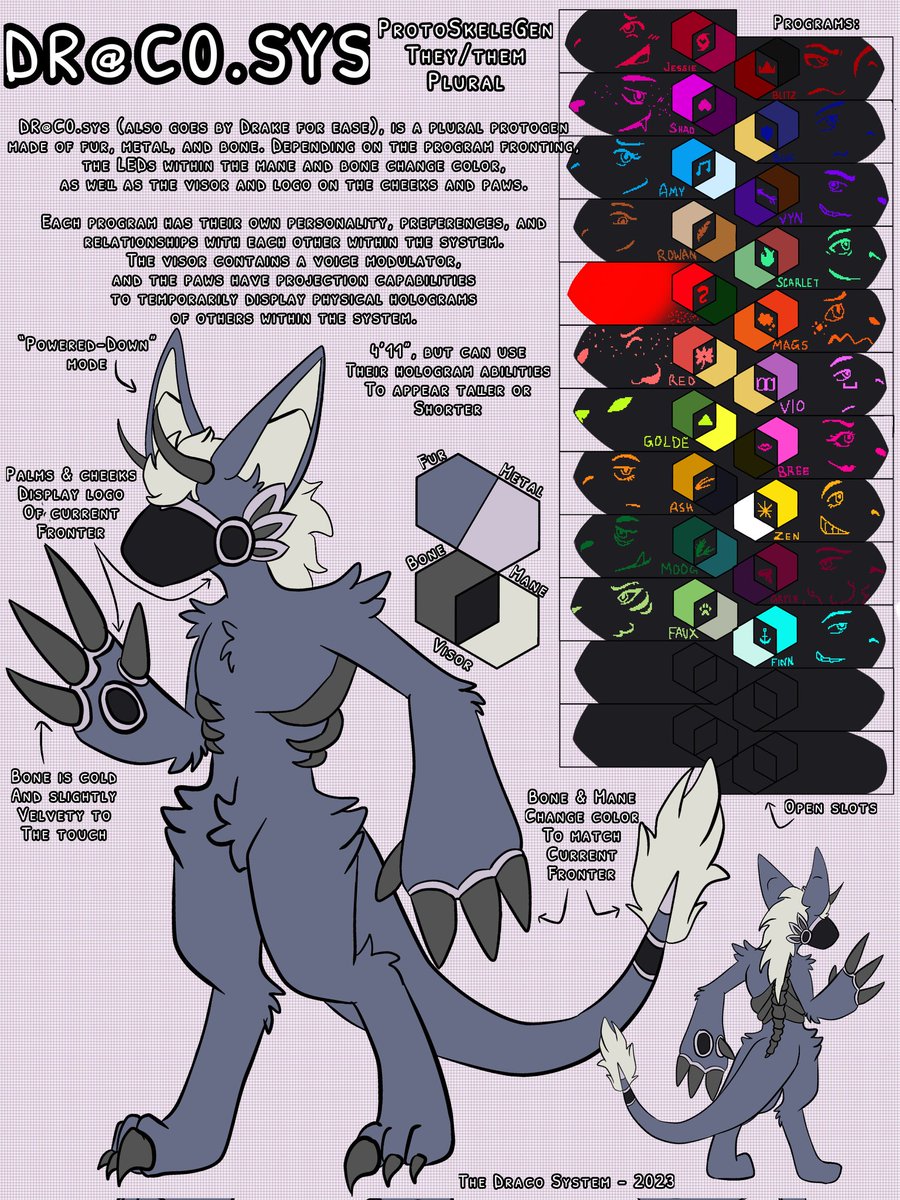 SystemDraco's tweet photo. Ah we haven't done a #portfolioday in a while!! Here's some recent works:

We're plural, queer, and therian and just opened c0mmissions for the first time! Any support is highly appreciated as times have been rough financially, here's our carrd: https://t.co/aBC3LMyWMy

-Red https://t.co/tfR65oAIt2