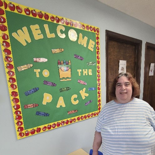 SARAH Inc. is highlighting Lauren. Lauren has been with SARAH Inc. since 2019. Lauren is now working her dream job as a teacher's assistant at Grow Together Learning Center in Clinton. To learn more about our Employment Services, visit bit.ly/SARAHIncEmploy…