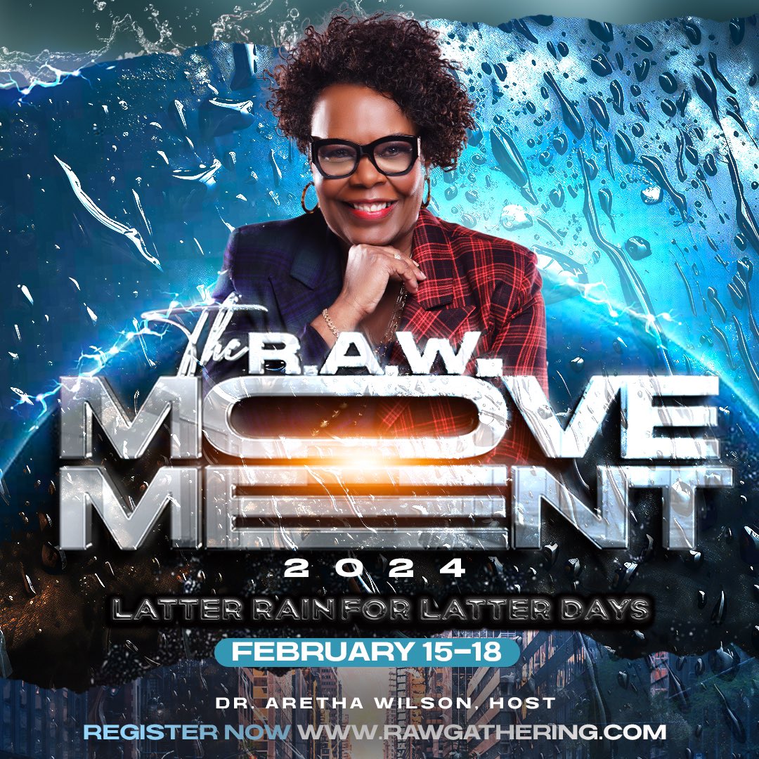 Dr. Aretha Wilson Invites YOU to the R.A.W. 2022 Gathering ft Blue