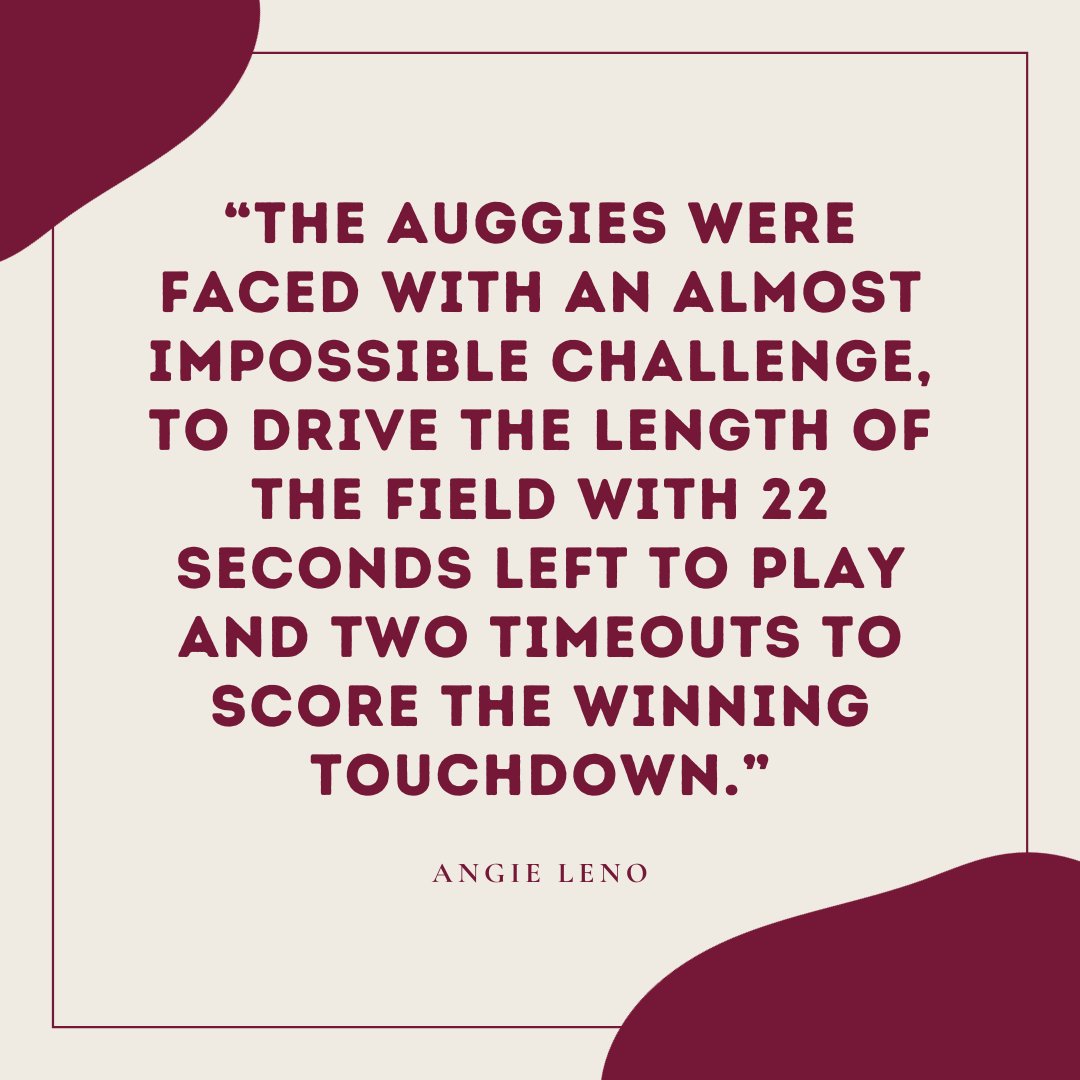 Article Title: Augsburg Football’s St. Peter Miracle

"For the first time in 10 years, the Augsburg football program has beat Gustavus Adolphus College. With this victory, the Auggies broke a seven game losing streak to the Golden Gusties."

Read more: augsburgecho.com/2023/10/09/aug…