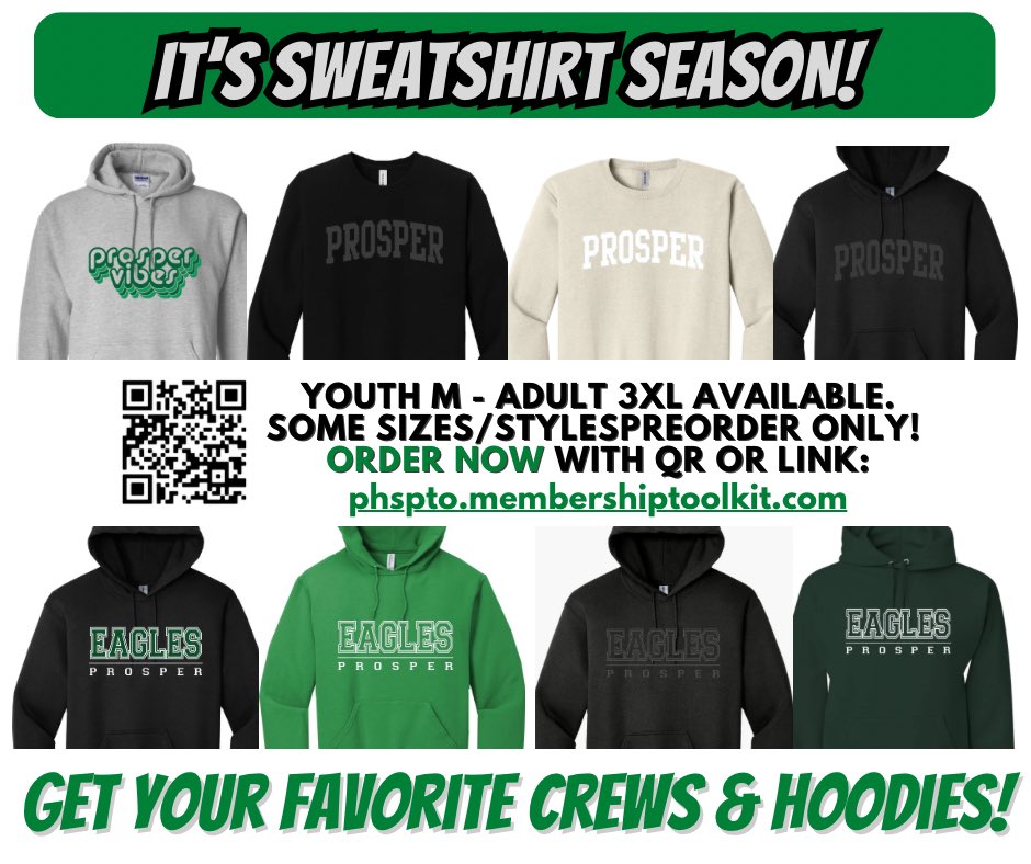 Prosper High School PTO tweet media