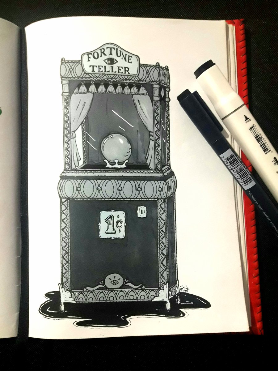 Inktober Day 10: Fortune

#inktober2023 #inktober #inktoberday