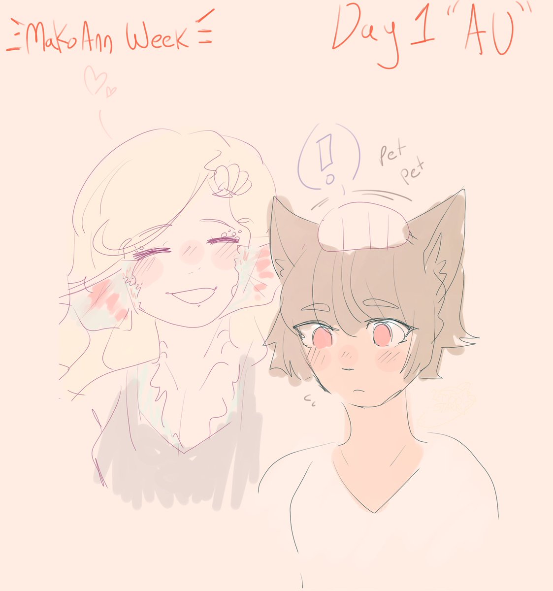 Lemonz_Persona's tweet photo. @MakoannW 

💕MakoAnn Week💕
DAY 1: "AU" 

My AU is "Mythical Creatures" where the thieves are some kind of Mythical animal/monster. Makoto is a werewolf while Ann is a Siren! 

#MakoAnn #MakotoNiijima #AnnTakamaki #Persona5 https://t.co/w4Mfr6bU53