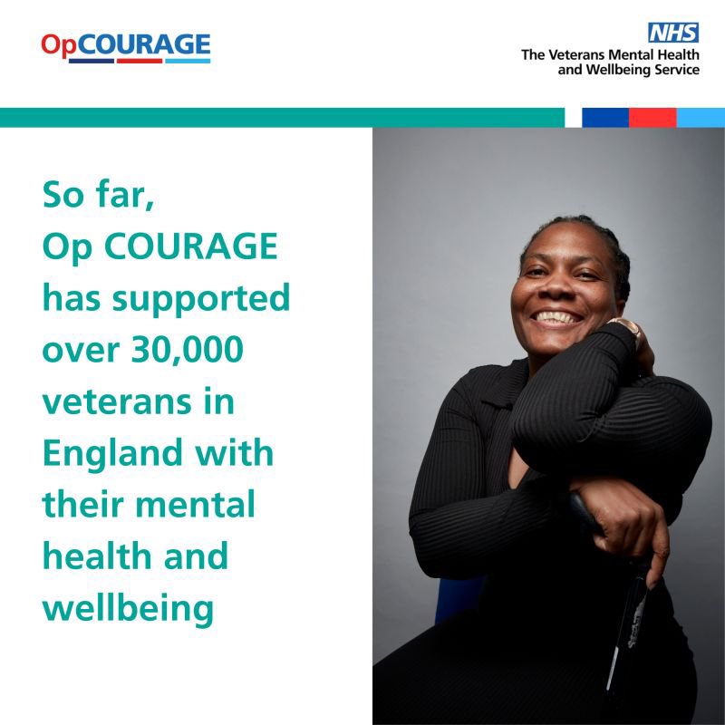 ‼️Recruiting‼️
Veteran Lived Experirnce Lead, Op Courage North of England -Partnership Board Member

Salary: £43,742-£50,056 a year pro rata PA
Contract: Permanent
Working pattern: Part-time
Closing date: 24/10/23 October. 

Link to apply: jobs.nhs.uk/candidate/joba…

#veterans