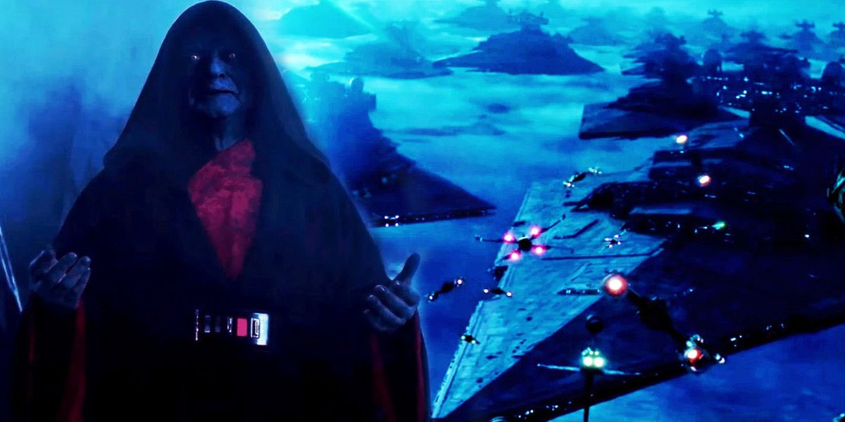 jtimsuggs's tweet photo. I don’t understand in hindsight how anyone had (or still has) a problem with Palpatine’s return, legends or canon.

The biggest master manipulator in the entire galaxy having multiple dark contingency plans to attempt to maintain power, destroy secrets, and eventually return absolutely makes sense.