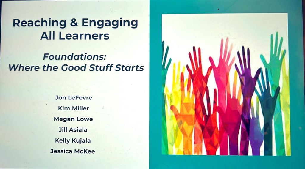 “Collaborate with people you can learn from”~Pharrell 
Had a great day presenting and learning with an amazing group of  co-workers <a href="/SaginawISD/">Saginaw Intermediate School District</a> !#collaboration #teamwork #engagingstudents