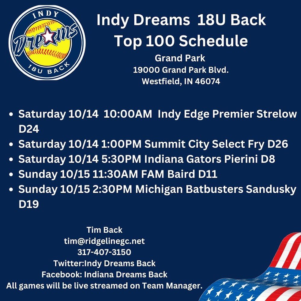 Indy Dreams Back/Baird tweet media