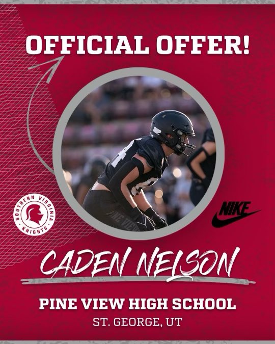 Caden Nelson (@cadennelson89) on Twitter photo God is great! After a great phone call with <a href="/CoachP_Anderson/">Paul Anderson</a> I’m greatful to have received a offer to <a href="/knight_ftbl/">SVU Knights Football</a>
<a href="/mjfrecruits/">MJF Football Recruiting</a> <a href="/TomasiTonga/">Tomasi Tonga</a> God is great! After a great phone call with <a href="/CoachP_Anderson/">Paul Anderson</a> I’m greatful to have received a offer to <a href="/knight_ftbl/">SVU Knights Football</a>
<a href="/mjfrecruits/">MJF Football Recruiting</a> <a href="/TomasiTonga/">Tomasi Tonga</a>