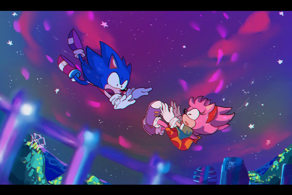 aoii91's tweet image. #PortfolioDay
Hi everyone I’m Aoi! I’m a hobbyist illustrator who also enjoys making music and voice acting from time to time.
These days I’m all over but never forget my love and passion for Sonic and all things animated from my childhood 💖🎮