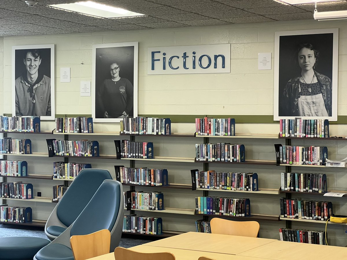 OOBHSGuidance's tweet photo. In honor of National Mental Health Month, the Flock partnered with the Town &amp; Library to sponsor the I AM MORE exhibit. This exhibit works to erase the stigma that surrounds mental illness by challenging what mental illness “looks like”@Supt_RSU23_OOB @OOBathletics @FriendlyOob https://t.co/S2K8O14gxF