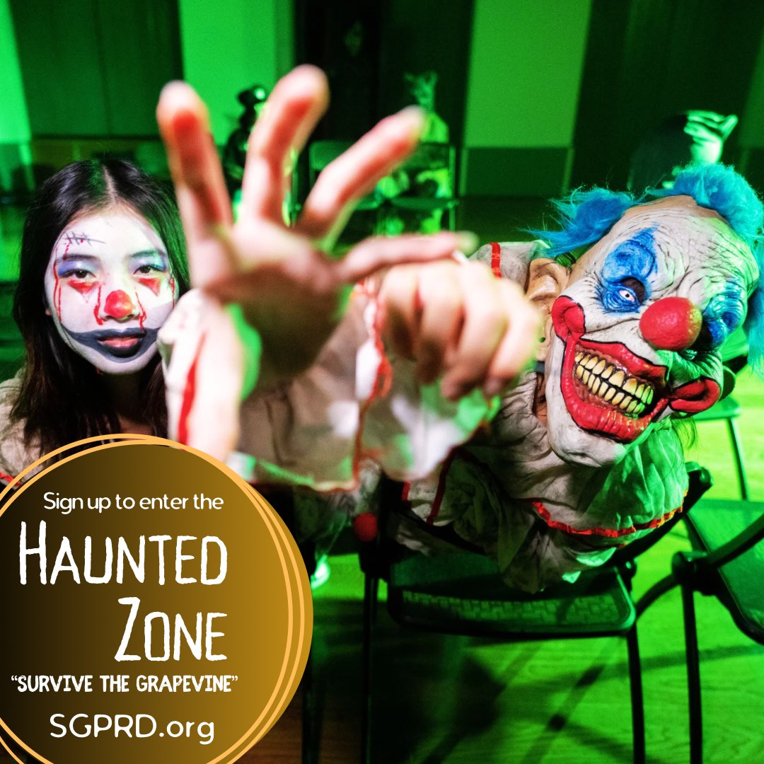 Fall Fun Festival returns on Oct 27 from 5 p.m. to 9 p.m. to the Mission District! Don't miss the chance to enter the Halloween Costume Contest (ages 0-17) and experience the thrill of the Haunted Zone at sgprd.org. 🎃👻 For more info, visit SanGabrielCity.com/FallFunFest.