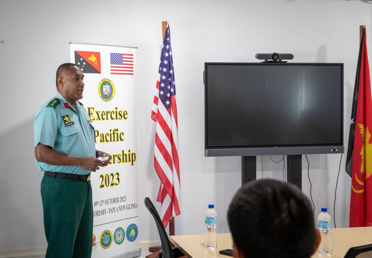 Breaking: #PacificPartnership2023 returns to Papua New Guinea 🇵🇬
“Our countries are bonded by a common interest in promoting a stable and secure Indo-Pacific by working to enhance readiness for potential hazards & responses.”
- Col. Craig Solomon, Papua New Guinea Defense Force