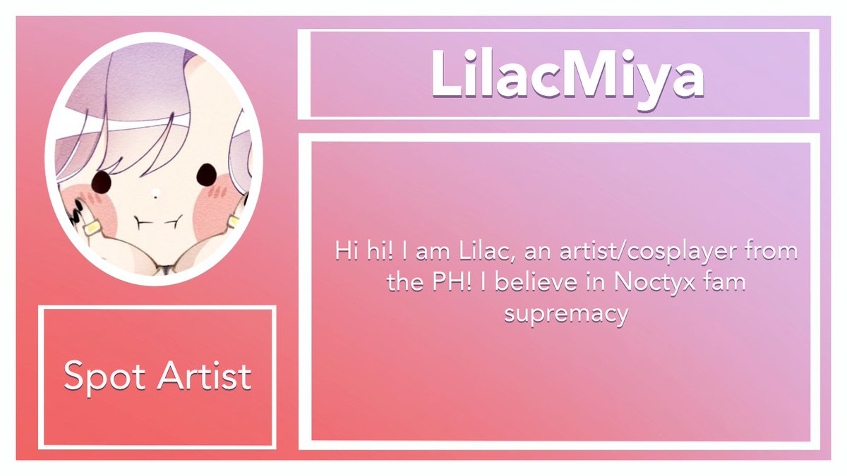 psyborgzine's tweet photo. 💜❤️CONTRIBUTOR SHOWCASE❤️💜

We would like to introduce one of our talented Spot Artists, @MiyaLilac. Please look forward to seeing their final work for this zine! https://t.co/mTcNfbHBgC