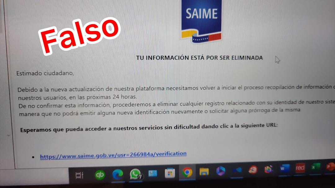 VenezuelaSaime tweet media