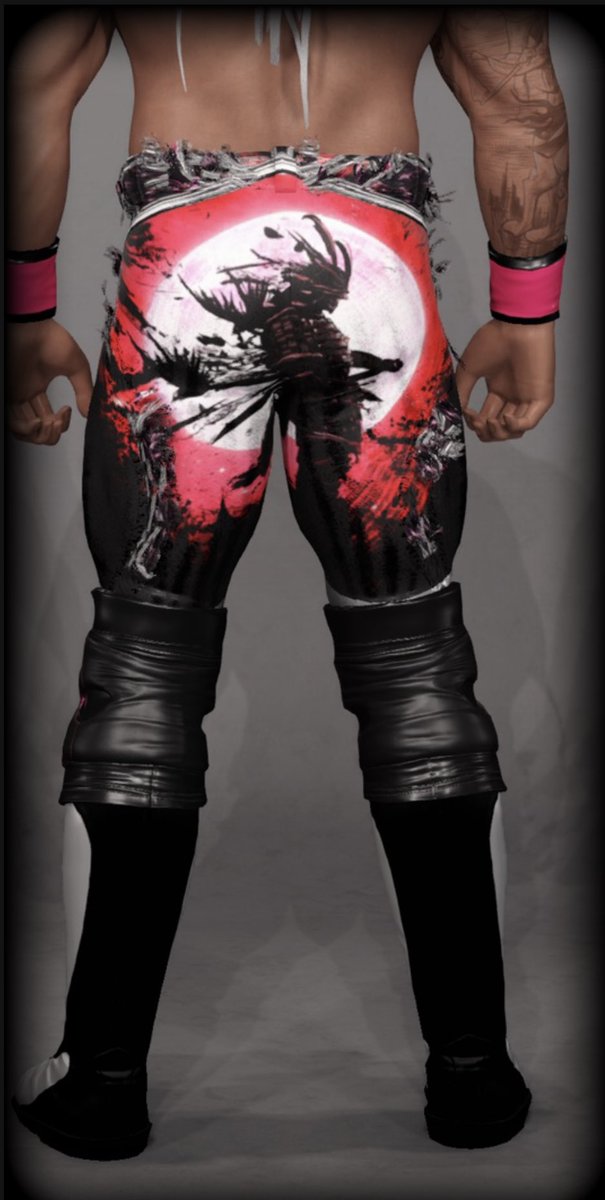 ShiroRyoba's tweet photo. So I decided to pop up and show some of the new gear I’ve been making! #CAW #SIM #EFED #WWE2k23 https://t.co/gb1rNnWrPu