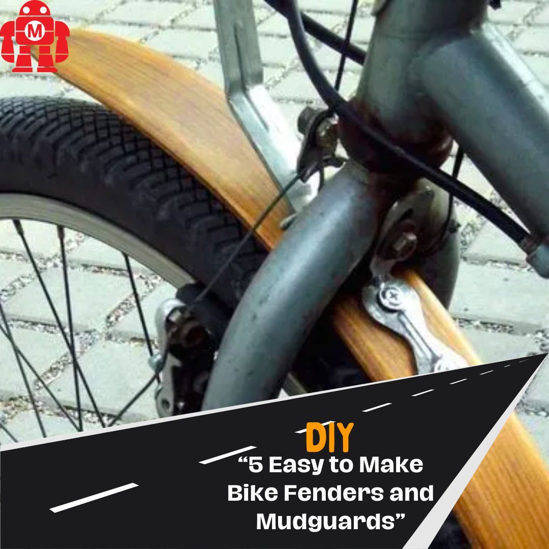 Prepping for another atmospheric-river-filled-season? 🚲 DIY your own bike fender - check it out on makezine.com by searching ''5 Easy to Make Bike Fenders and Mudguards' to get cruising!