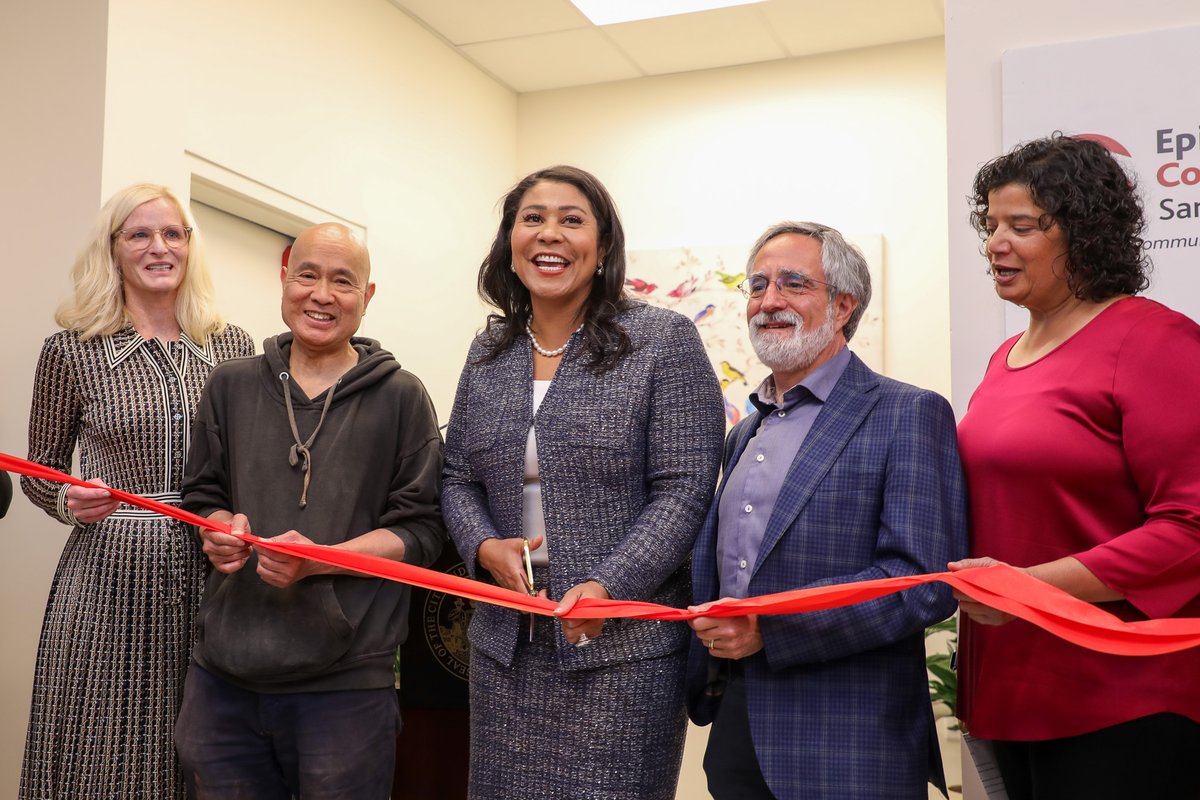 Today we celebrated the grand opening of the Diva Hotel as permanent supportive housing for 121 people exiting homelessness and beginning a hopeful journey in a new home with wraparound support services. #Thankyou @SFMayorsOffice @ECS_SF @sfmohcd @_SFHAF @AaronPeskin