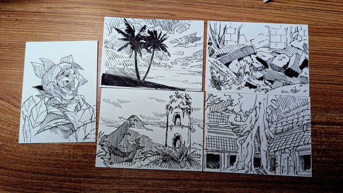 inktober 6-10!