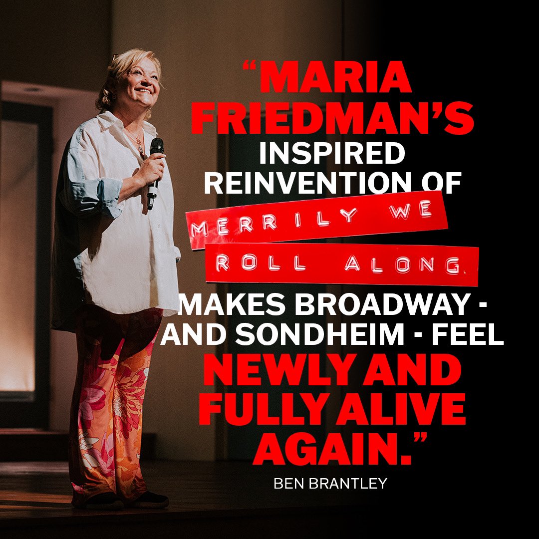 Merrily We Roll Along on Broadway tweet media