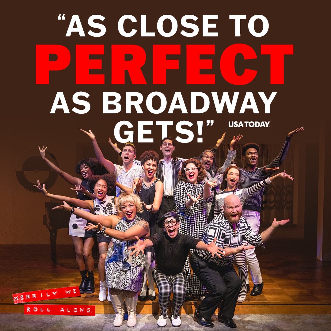 It's the best thing that ever could have happened! MERRILY is now open on Broadway and critics agree — it's a hit! #MerrilyOnBway