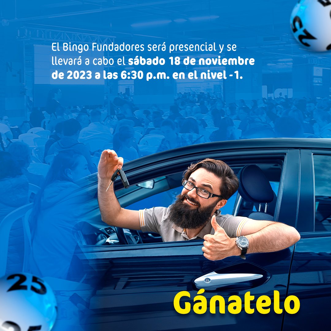 ccfundadores's tweet photo. 🤩Se acerca una fecha muy especial para todos, conoceremos al feliz ganador del Súper Bingo Fundadores 2023 🤑 si quieres ser tú, sigue estos términos y condiciones del Bingo y ya reclama tus tablas en el punto de información 😍
.
#Bingo #Manizales #Fundadores #Caldas #Carro https://t.co/sRxgqPumcG