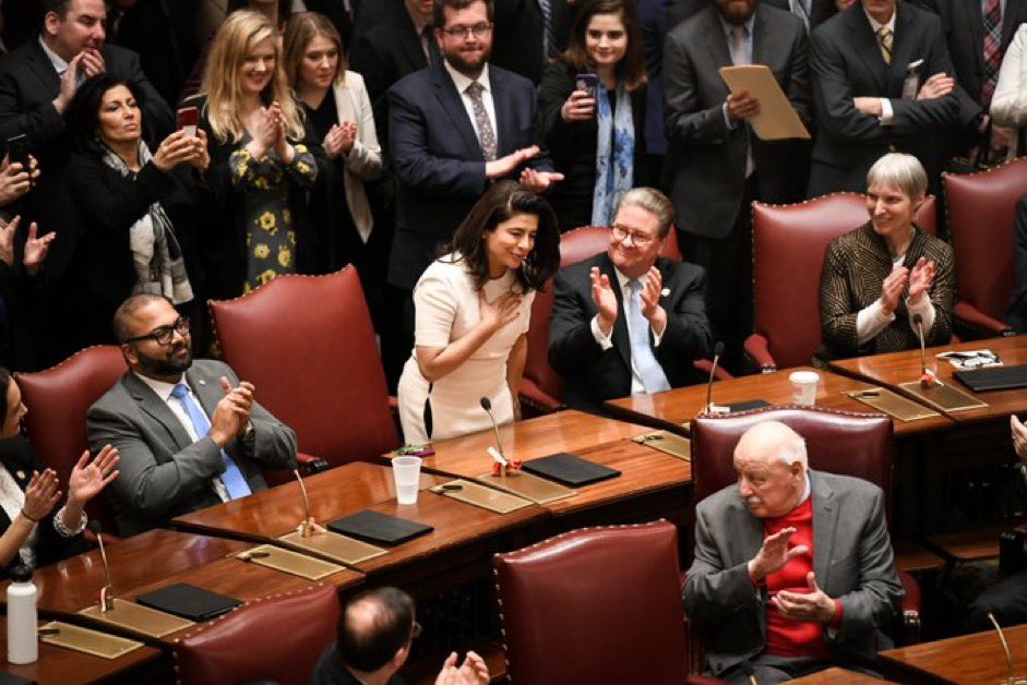 AnnaMKaplan's tweet photo. George Santos was just hit with more federal charges. He has lied to our district for far too long.

My name is Anna Kaplan. I am the mother, former State Senator, and the Democrat who will defeat Santos.

Retweet this, give me a follow, and help me get to 70k to spread the word! https://t.co/FqVKWiCdZD