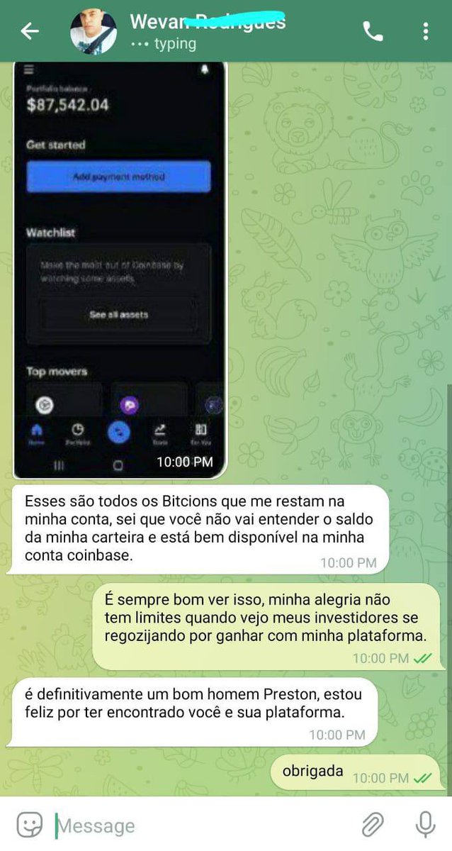 JessicaLaine___'s tweet photo. Feedback de Jorge Jardim 33 anos. Brazil, Bauru.

Você pode ativar o bot e começar a ganhar dinheiro aqui
Conecte-se comigo: https://t.co/gJGPR2xsTF