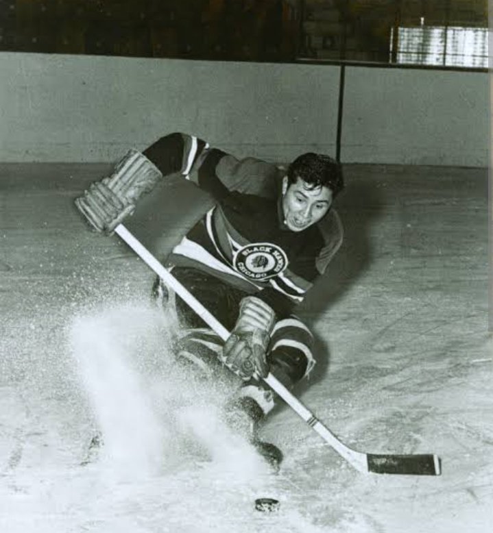 juvrajs00's tweet photo. @KIN110UofR One notable indigenous athlete from Saskatchewan who faced discrimination was Fred Sasakamoose. He was the first Indigenous player in the National Hockey League (NHL) and faced racism and discrimination during his career in the 1950s.#TRCcalltoaction87 https://t.co/cCr2dSFvtJ
