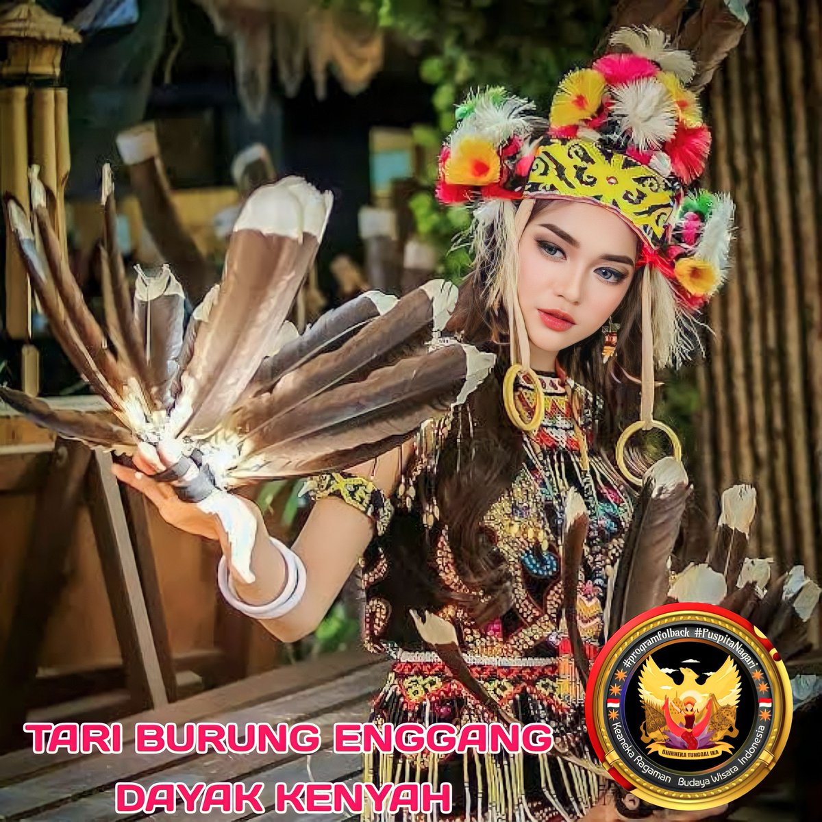 🥰 OPEN PROMOTE 🥰
Tarian Suku Dayak Kenyah

Mau akunmu di promote?
Daftar sini yuk!!!

Follow dulu <a href="/Gita_Gina_/">Pelangi Jingga</a>

Lalu 🔃 ❤
Ketik : Tari Burung Enggang
#programfolback
#PuspitaNagari

Cc
<a href="/TheArieAir/">Arie Dirgantara</a>
<a href="/wiwikherma/">Wiwik Hermawati</a>
<a href="/AzisDadun_/">Me #4</a>
<a href="/CantikaCahyhani/">Bunda Cantika</a>

❤ NKRI 🇮🇩 ✍🏻