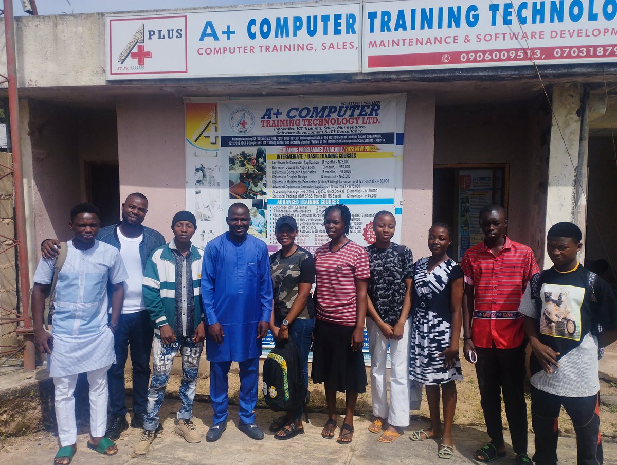 AplusCTT's tweet photo. In shaping our world,  leveraging on technology is key to employable skill development if our youth and women are properly mentored to become job creators, not job seekers because they all have the will to change the narratives. https://t.co/cTAzM5JQJ8