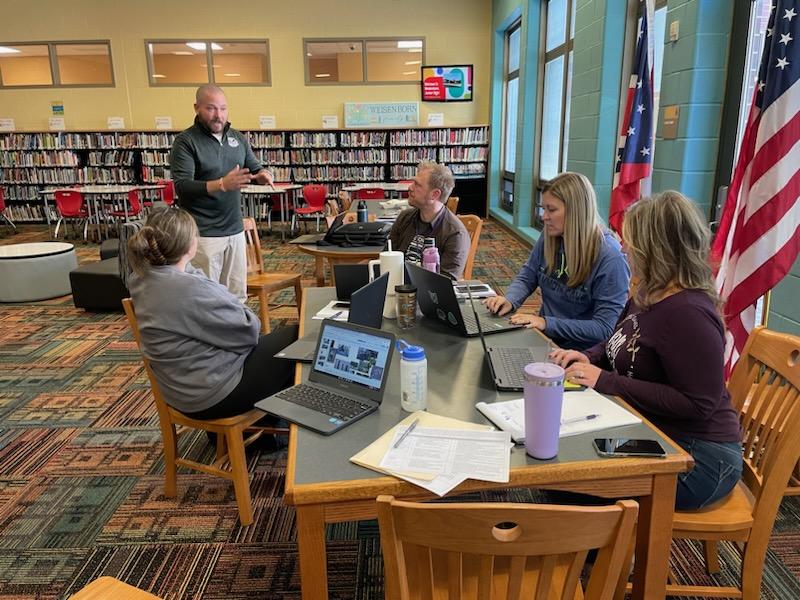 NewtechhighCFE's tweet image. What a great day working with our partner district in Ohio building capacity around authenticity on campus. Always important to have site leadership in on the conversations and planning #pbl #nths #pblchat #teachertwitter #studentcentered