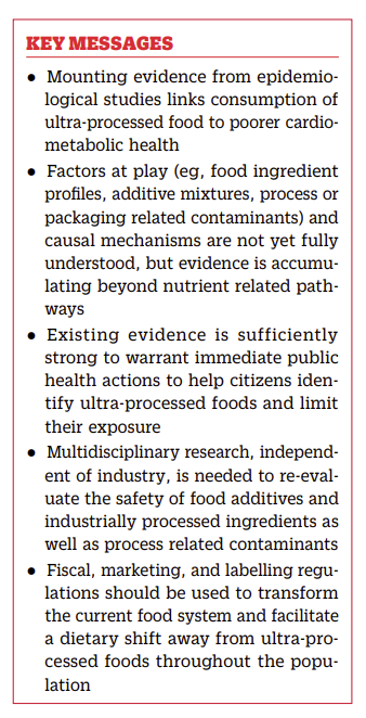 PhilBakerNZ's tweet photo. Hot off the press!🔥 New article out on "Ultra-processed foods and cardiometabolic health: public health policies to reduce consumption cannot wait". In short "Existing evidence is sufficiently strong to warrant immediate public health actions" @bmj_latest https://t.co/NxxQoGCbsM https://t.co/qdGpVqxGwY
