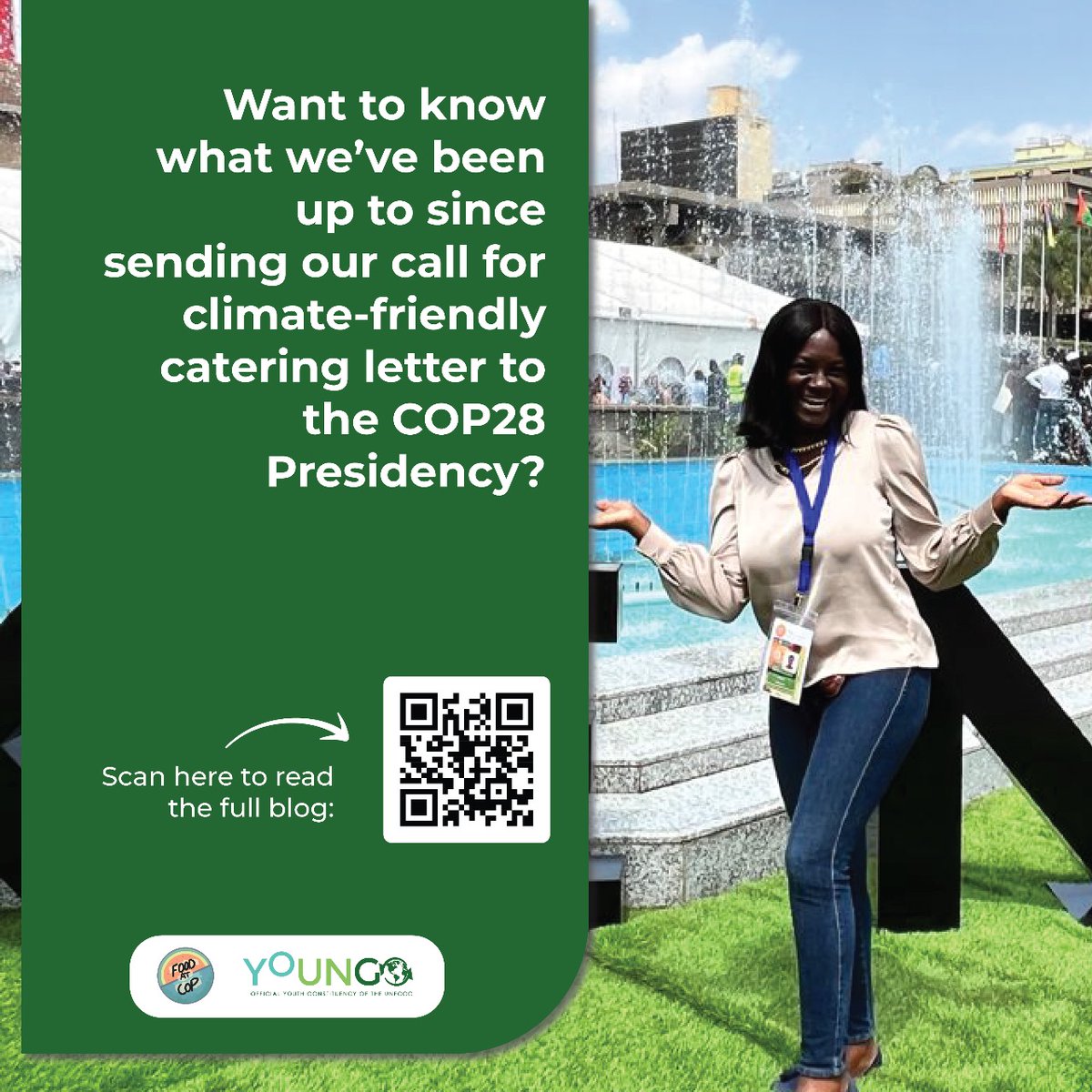 Want updates on the @IYCM and <a href="/FoodatCOP/">Climate-Friendly Food at COP</a> Catering Letter for <a href="/COP28_UAE/">COP28 UAE</a> (supported by <a href="/ProVeg_Int/">ProVeg International</a>)? Check out this blog by Catering Letter Steering Committee member, @gloviva from Ghana:
bit.ly/cop28cateringu…

#YOUNGO #FoodatCOP #CateringforClimateAction