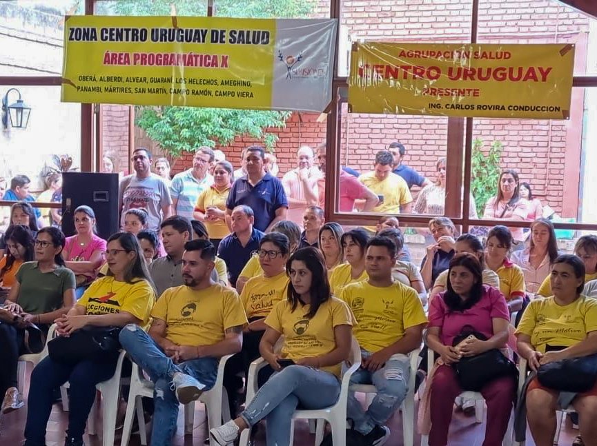 👉🏻Encuentro con promotores de salud de la zona centro uruguay de la Ciudad de Oberá 👏🏻