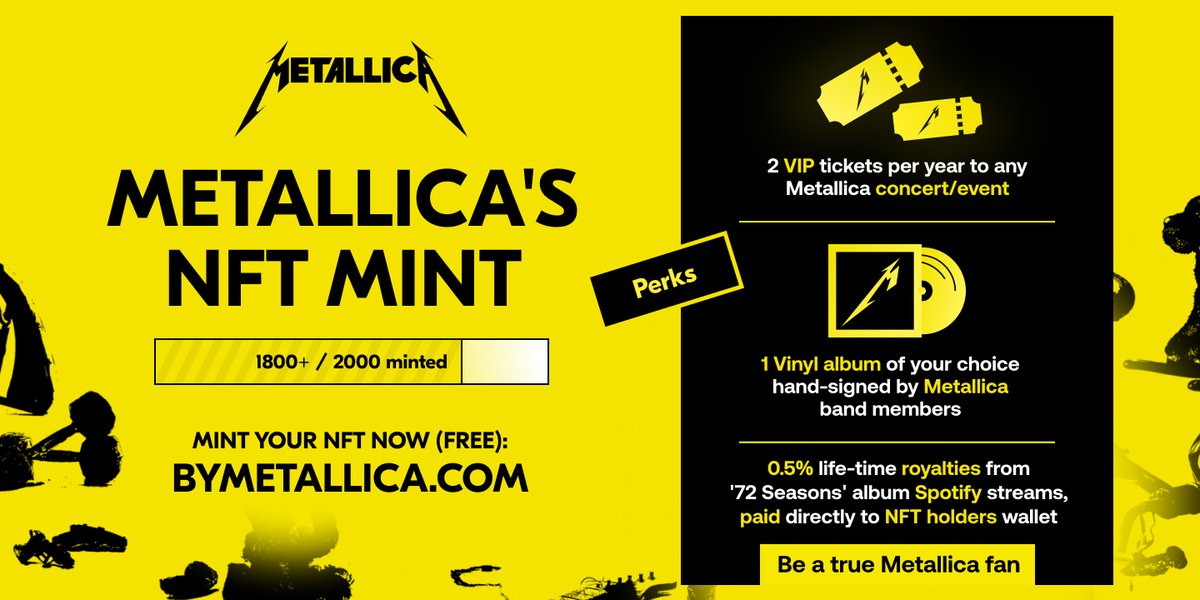 LynVegas's tweet photo. Mint achievement unlocked, have you? Thanks a ton, Metallica! https://t.co/uAbmuBIyTg - - > https://t.co/WbfZAGET0Y