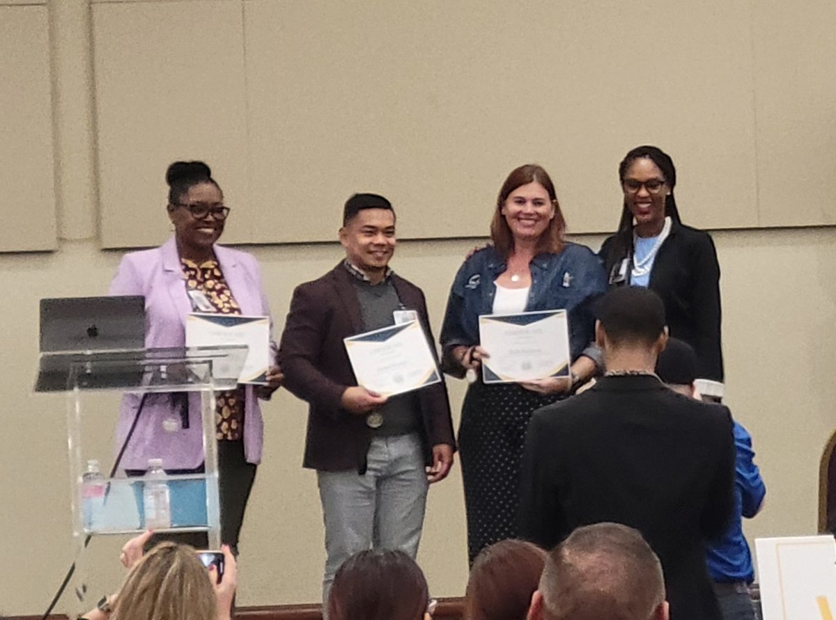 Big shout out to @sirkim05 for earning recognition this morning! What a superb Principal Apprentice! A full- fledged @PleasantvilleES family member deep in the work every single day! Well deserved! @HISDCentral