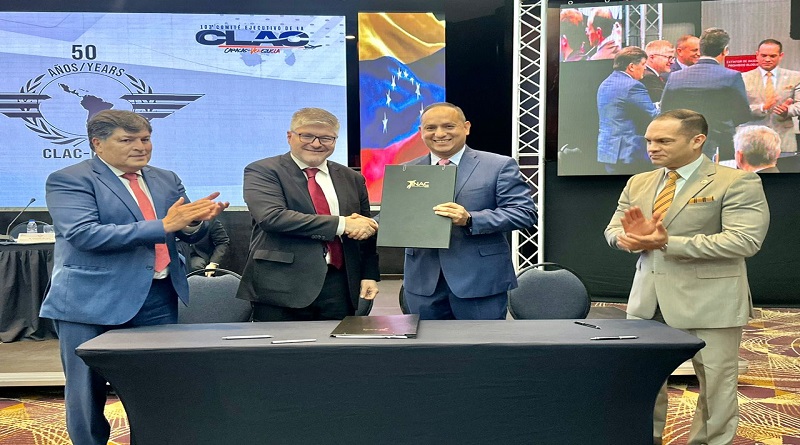 Venezuela firma acuerdos con la OCAI para desarrollo de la aviación civil #JuventudPatriótica vtv.gob.ve/venezuela-acue…