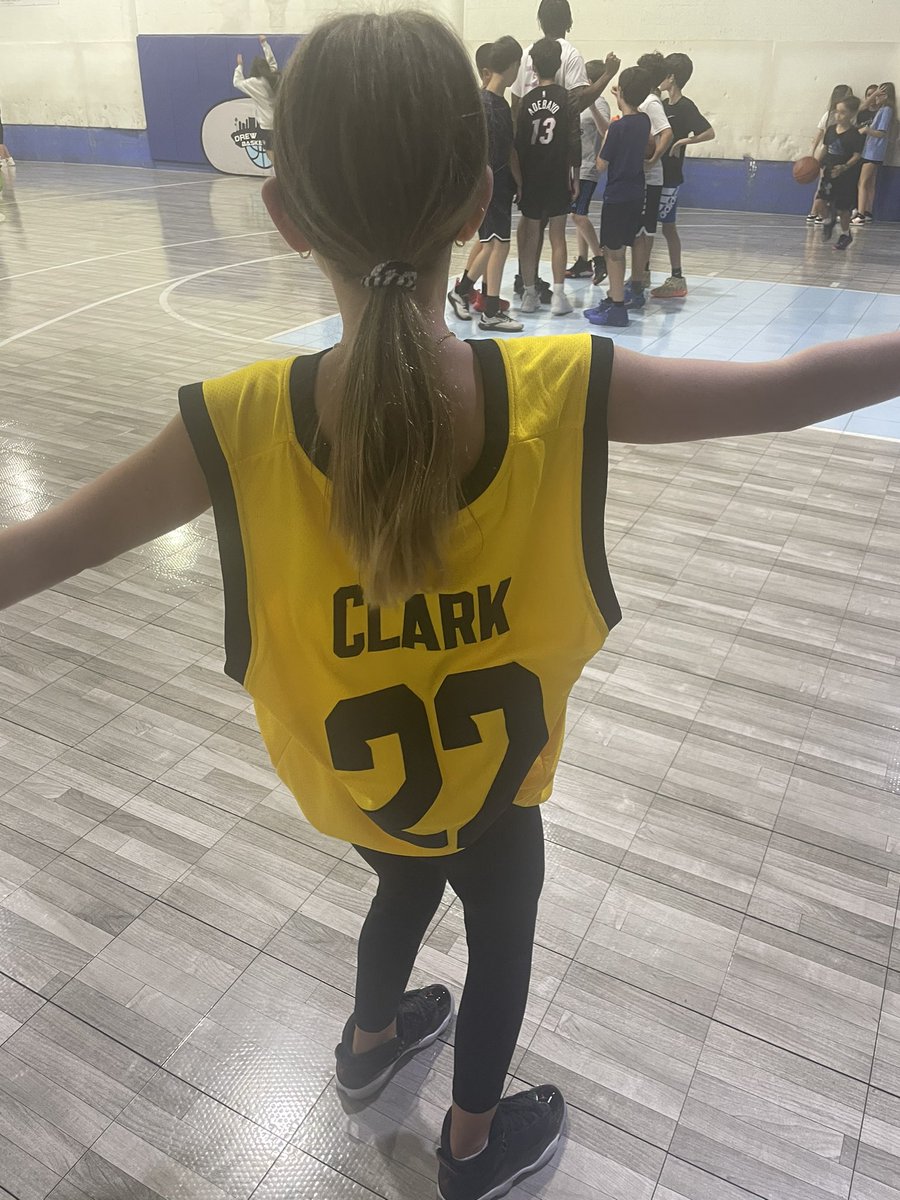 jon4854's tweet photo. @IowaWBB @CaitlinClark22 Thank you @CaitlinClark22 and @IowaWBB  basketball for being such an inspiration and role model to my daughter &amp; junior bball star in training! 
She’s ur biggest fan on the court and biggest card collector off the court (all the way from Miami)! https://t.co/Mr5Y95QLBG